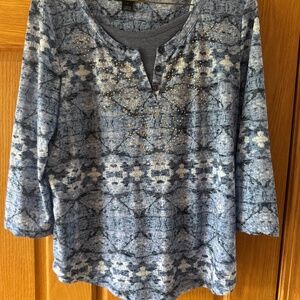 ERIK womens top - Sizwe Sm,all - NWOT